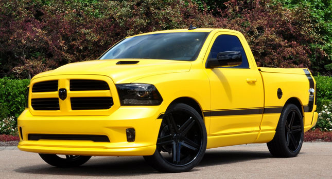  Ram Muscles Up with New 1500 Rumble Bee Concept, Comes with an Encased Real Life Bee…