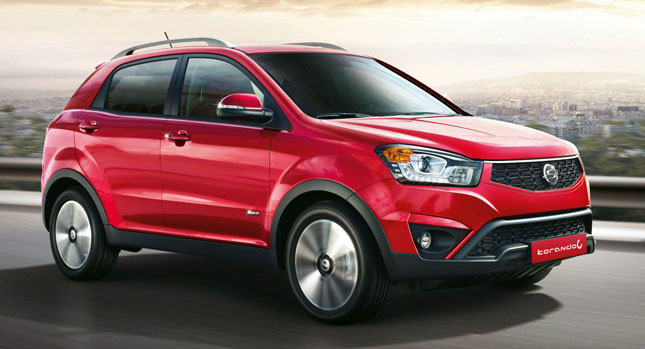  SsangYong Facelifts the Korando in South Korea [w/Videos]