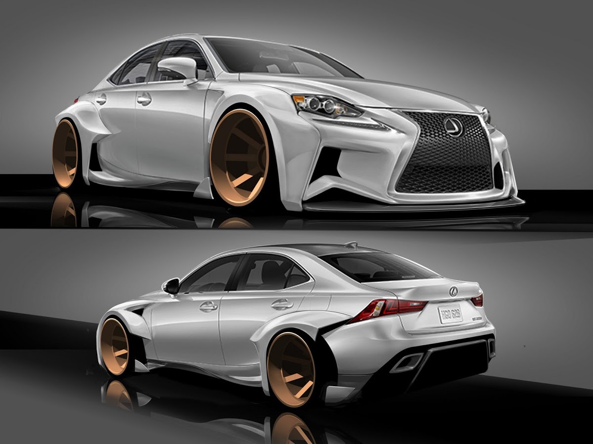 The Winners of Lexus' Modify the 2014 IS Competition, Real Life Version