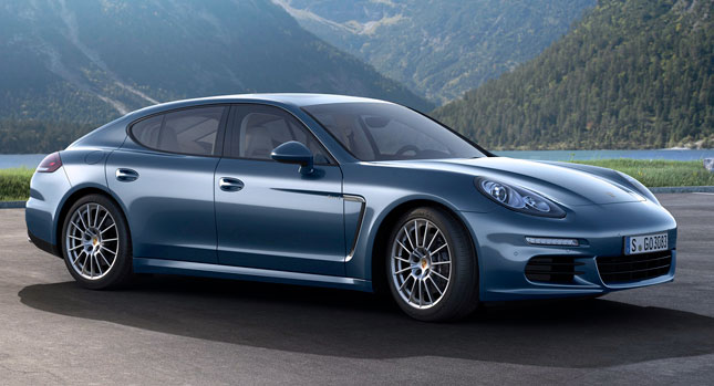  Porsche Says New 296HP (300PS) Panamera Diesel Can Now Better Tow Horse Boxes…