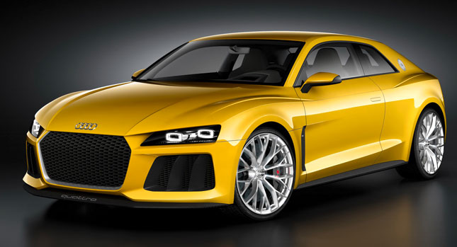  First Official Photos of New Audi Sport Quattro Concept with 691HP