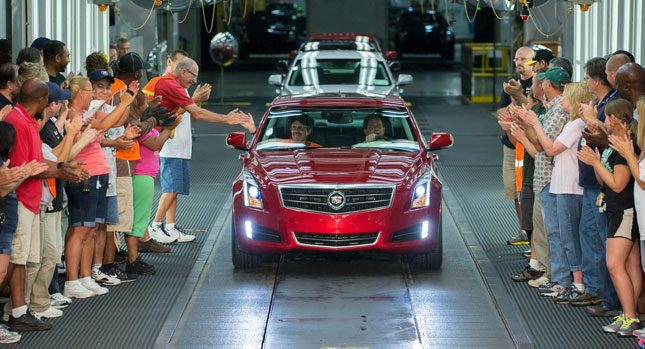  GM's Lansing Plant Builds 1 Millionth Cadillac