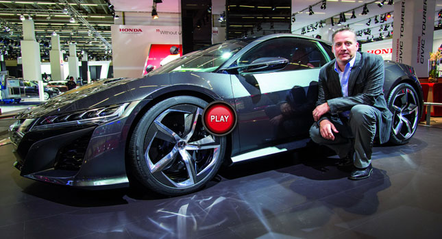  Honda NSX Chief Engineer Answers Important Questions In Frankfurt