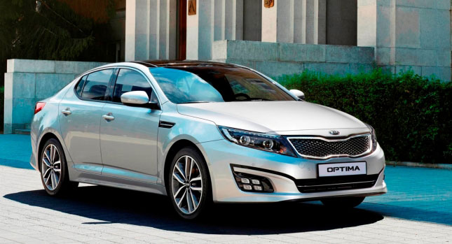  EU-Spec Kia Optima Facelift Makes Frankfurt Debut, On Sale in Early 2014