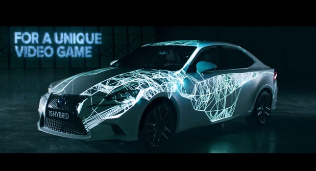  Lexus Uses Tablets and Projectors to Promote New IS Hybrid as Sporty and Fun [w/Video]