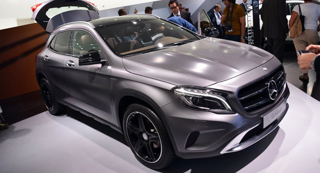  New Mercedes-Benz GLA Crosses Over to Frankfurt Motor Show