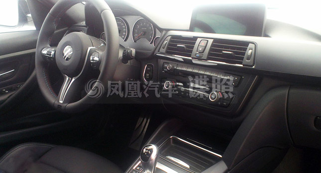  Scoop: New 2014 BMW M3 Sedan's Interior Exposed