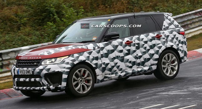  Spied: LR Superchargers Range Rover Sport with RS Model