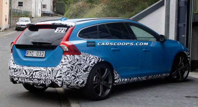  Scoop: Volvo Caught Developing New V60 Polestar Performance Estate