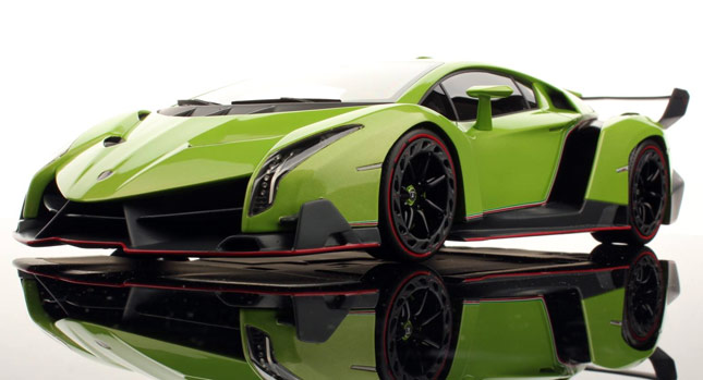  You May or May Not be Able to Afford These Lamborghini Veneno Scale Models