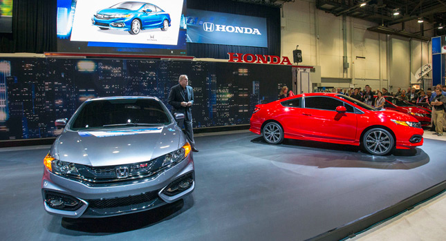  2014 Honda Civic Lineup Shows Its Updates At The LA Auto Show