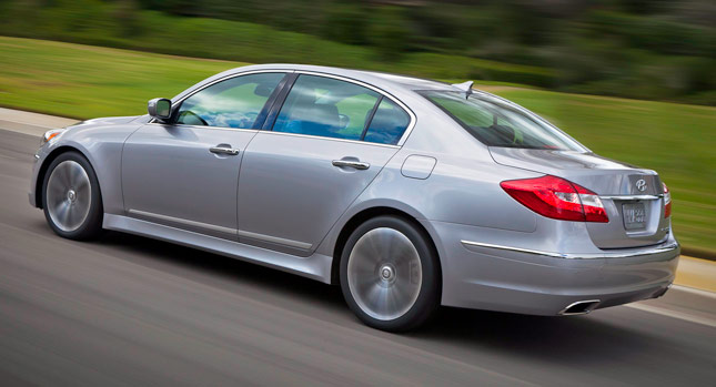  Minor Updates for 2014 Hyundai Genesis Sedan as Replacement Nears