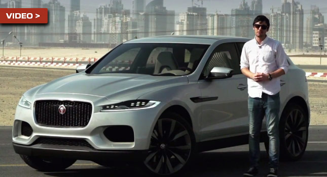  Jaguar C-X17 Concept Reviewed in Dubai, Still Very far off Production Model