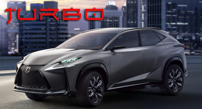  Lexus to Bring Sportier Turbo-Powered LF-NX to Tokyo’s Motor Show