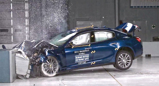  Maserati Ghibli Awarded Top Safety Pick Distinction by IIHS [w/Video]