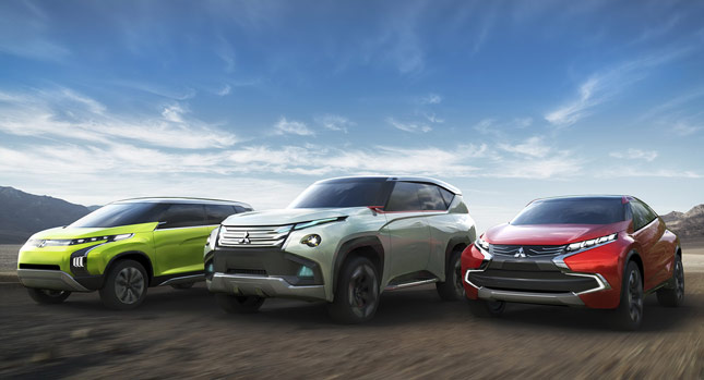  Mitsubishi Previews New SUV and MPV Concepts for Tokyo Motor Show