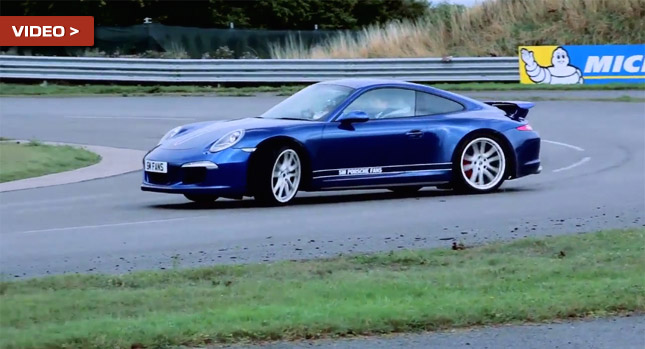  Porsche Takes Fan for a Ride in the 911 5 Million Facebook Fan Car