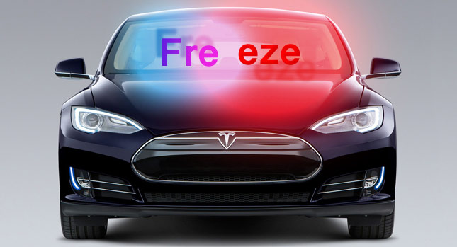  Posh California Town Wants Tesla Model S Police Cars Patroling Its Streets