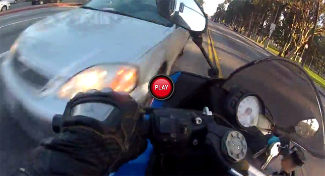  Motorcyclist Fails to See Light But Makes Remarkable Saves