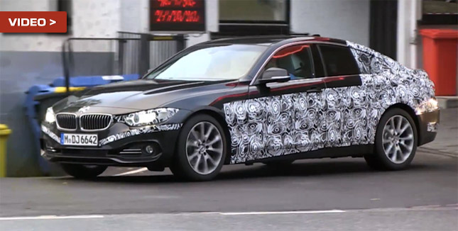  Spied: BMW 4-Series Wears Fours Doors and Becomes the Gran Coupe