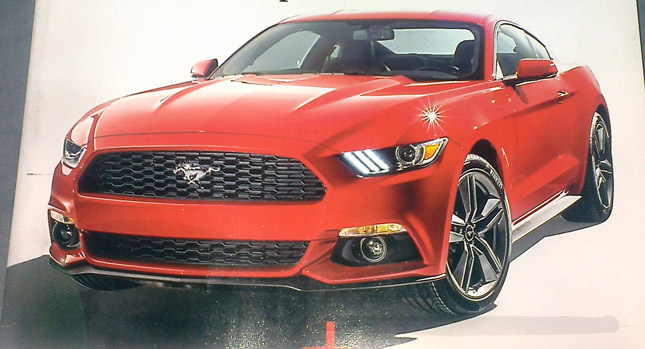  2015 Ford Mustang Trots Out Early, See the First Pictures [HD Gallery Update]