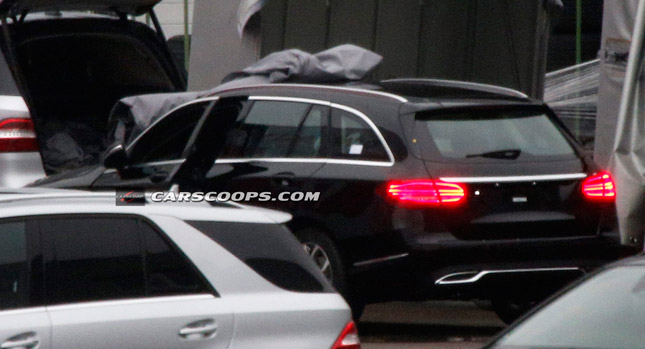  Scoop: Revealing Photos of 2015 Mercedes-Benz C-Class Wagon