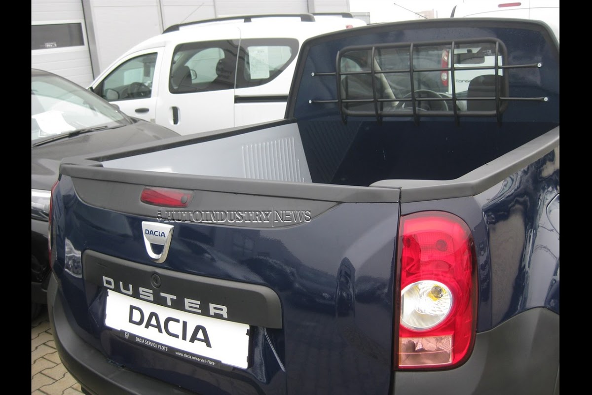 Dacia Duster Pickup Prototype Spotted in Romania