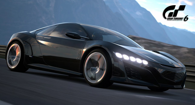  Acura NSX Supercar Concept Available in Gran Turismo 6