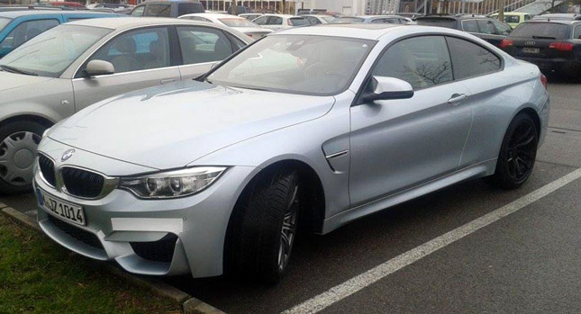  New BMW M4 Spotted in the Wild in Silverstone Finish