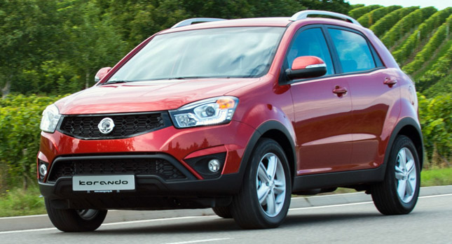  Facelifted SsangYong Korando Hits UK Shores