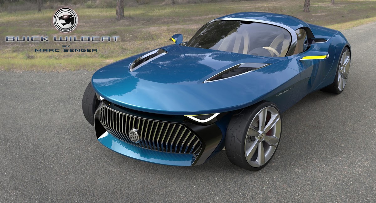 buick wildcat design concept wants to take on the bmw z4 and jaguar f type carscoops buick wildcat design concept wants to