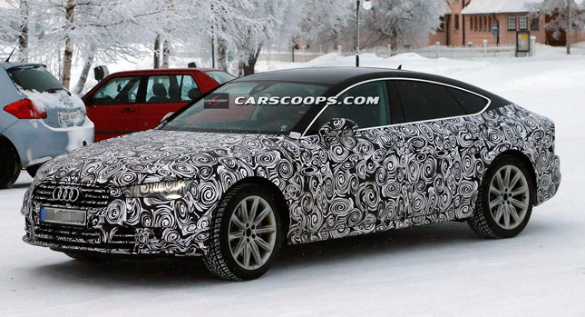  Scoop: 2015 Audi A7 Sportback Goes Under the Knife