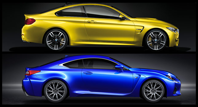  BMW M4 vs Lexus RC F, Which Super Coupe Would You Take? [w/Poll]