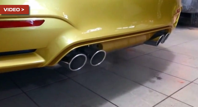  Listen to This: BMW M4 Exhaust Clip Sounds Better than Before