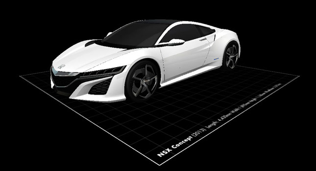  Want to 3D Print the NSX Concept and Other Honda Studies?