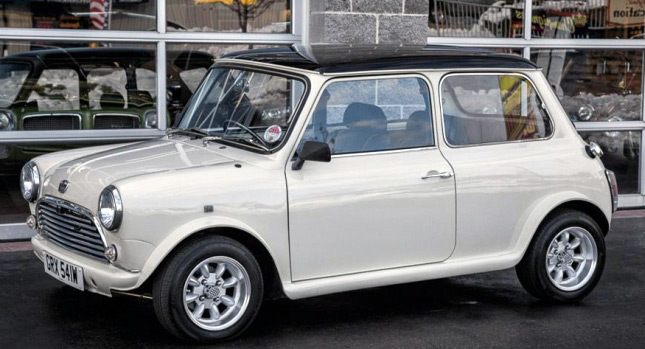  One Very Expensive Classic Mini in Mint Condition Surfaces on eBay