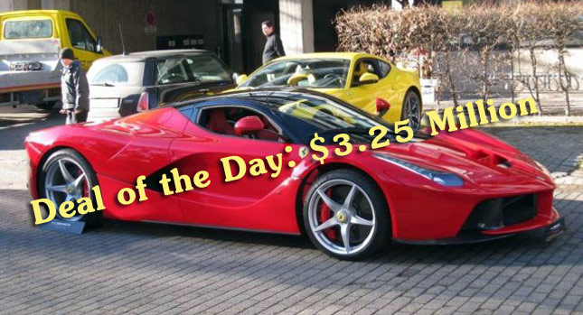  German Used Car Dealer Wants €2.38 Million for the First Production LaFerrari