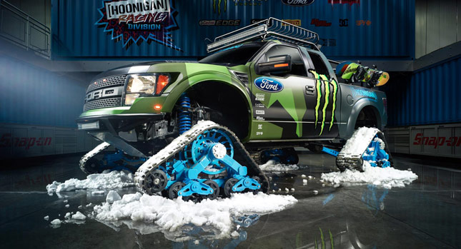  This is Ken Block’s New Toy, the Ford F-150 RaptorTRAX