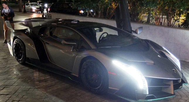  $4.1 Million Lamborghini Veneno Delivered to Manager’s House in South Beach, Miami