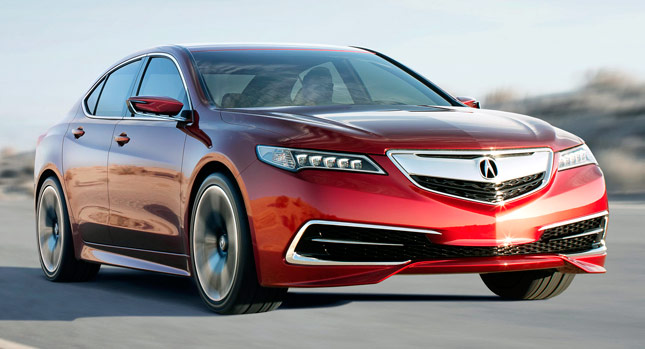  First Photos of New Acura TLX Prototype, Doesn’t Look Half Bad