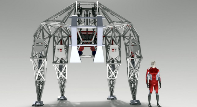  Cool Robotic Exoskeleton Could Start Giant Mech Racing League [w/Videos]