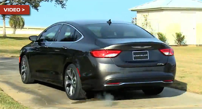  An In-Depth Video Look at the New 2015 Chrysler 200 Mid-Size Sedan