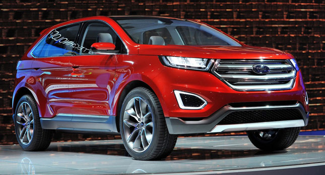  Ford Confirms New Edge Global Crossover Will Be Built at Canadian Plant