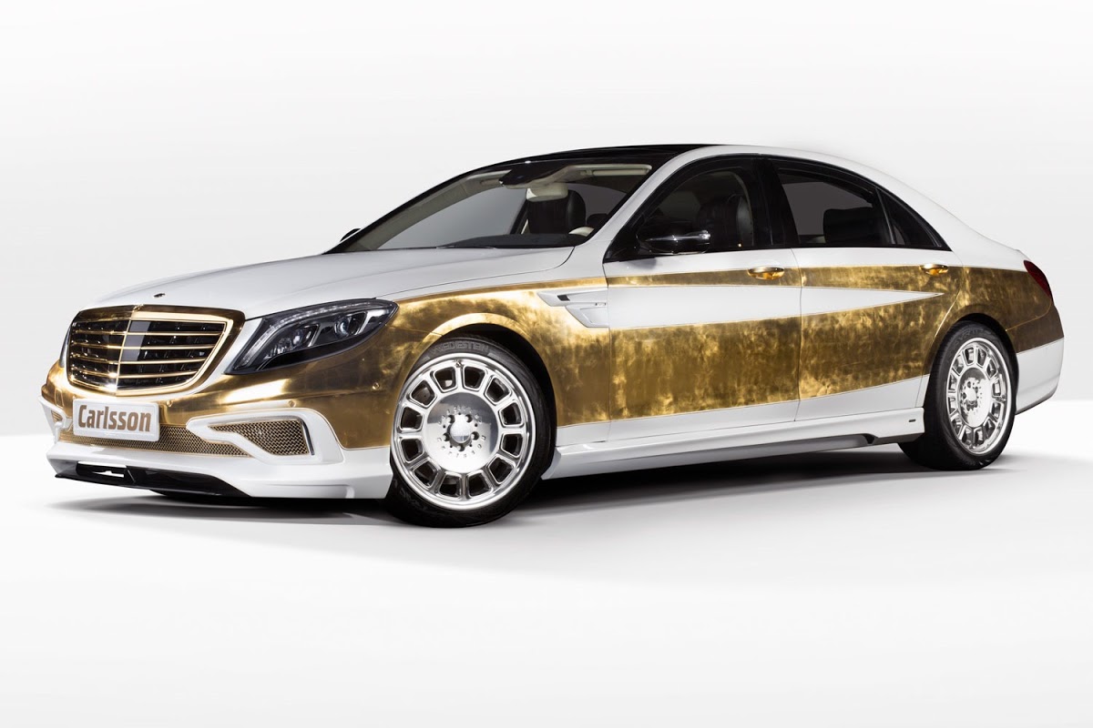 pure gold car