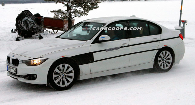  Spied: Super Frugal BMW 3-Series Plug-in Hybrid