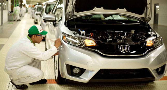  Honda Starts Building the 2015 Fit at its New Plant in Mexico