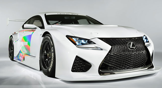  Lexus Turns the RC F into a 540HP Bad Boy GT3 Racing Car for Geneva