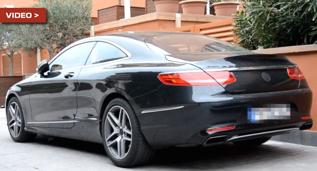  First Ever New Mercedes S-Class Coupé Spotted in the Wild