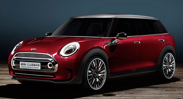  Mini Reinvents Clubman with a Stylish 6-Door* Estate Concept