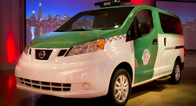  Nissan Tempts Chicagoans with Customized NV200 Taxi